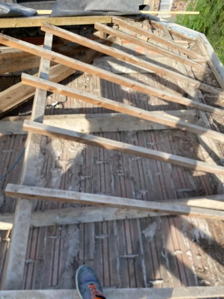 Charpente rénovée